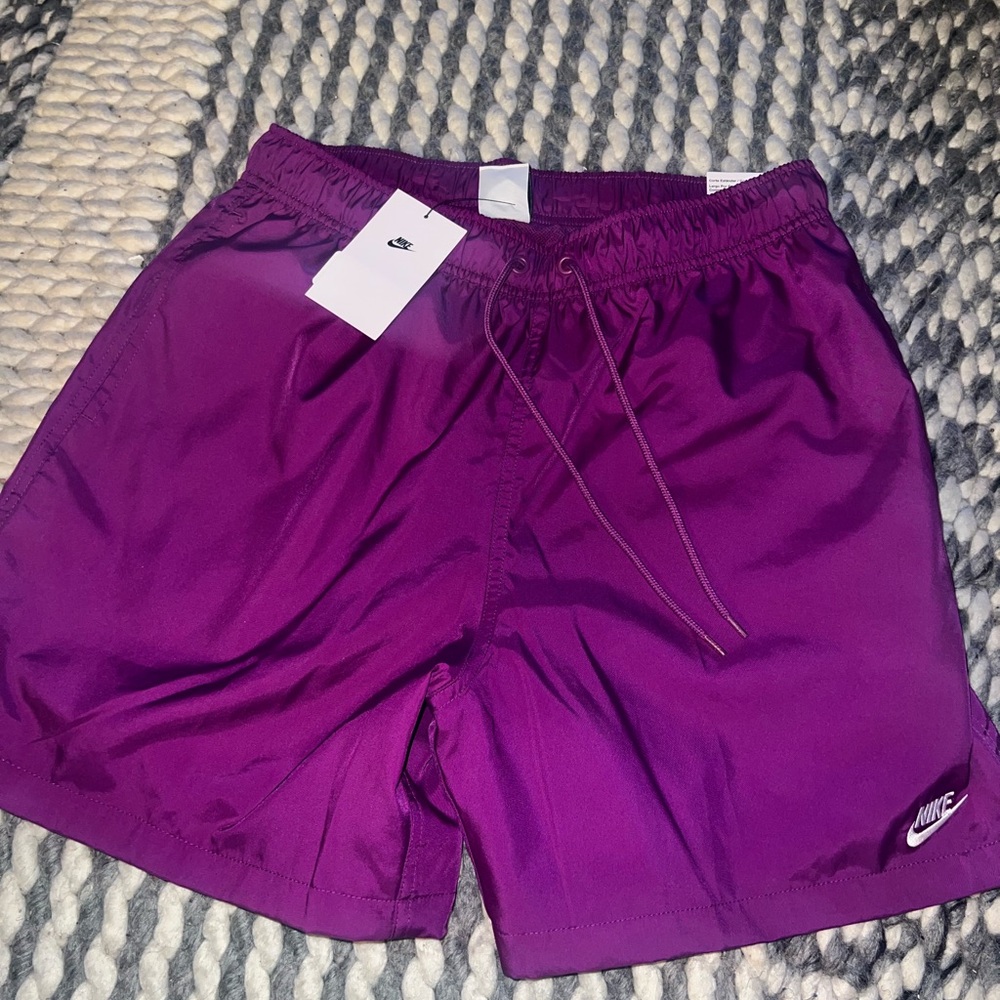 NWT Nike Club Sportswear Woven 6” Flow Purple Shorts Men’s Sz XL, XXL FN3307-503